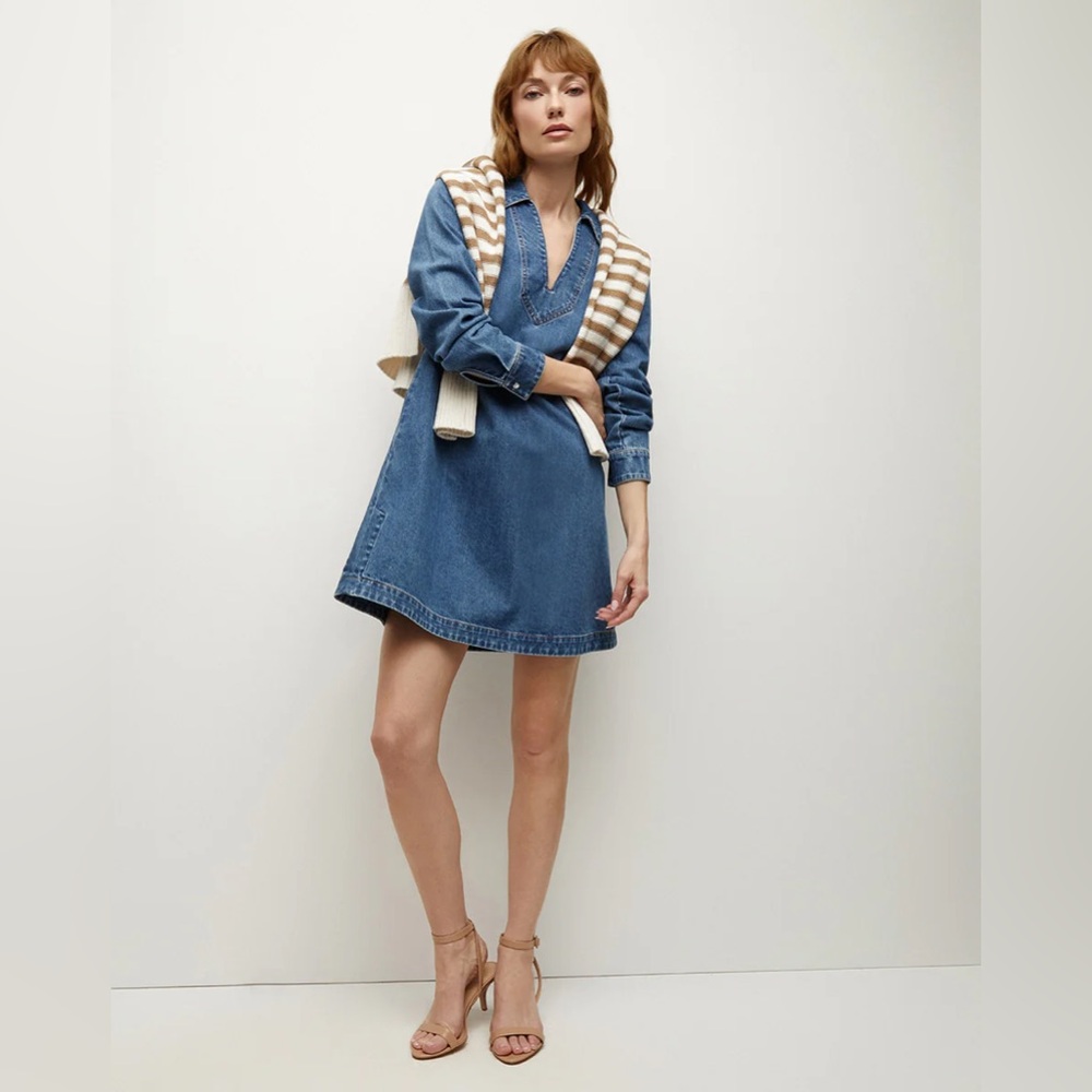 Veronica Beard Wasta Denim Dress NWT